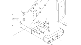 Крышка 42C-Z89-4260 Komatsu