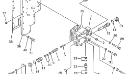 Болт 01090-50865 Komatsu