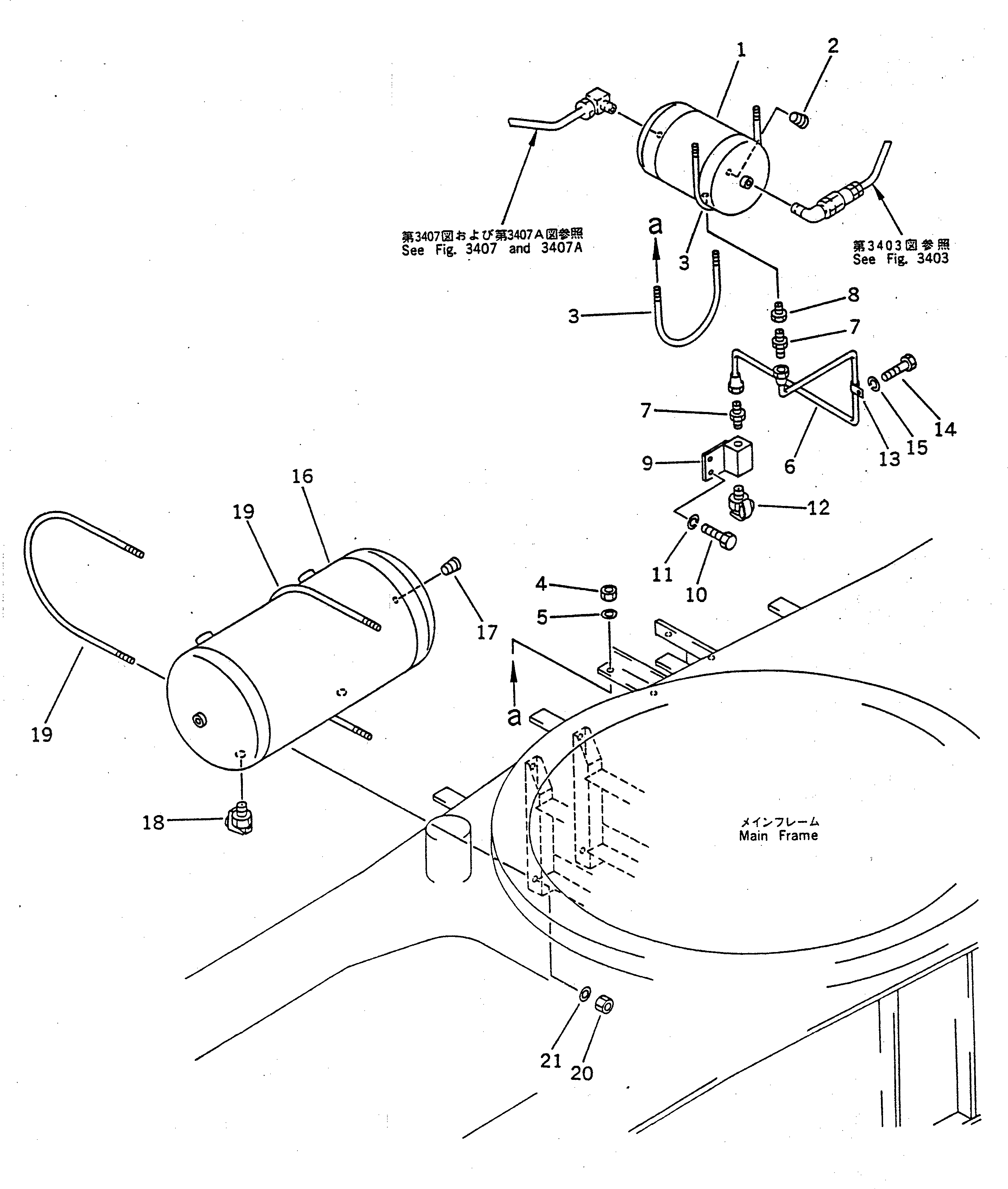 Болт 23S-44-11161 Komatsu