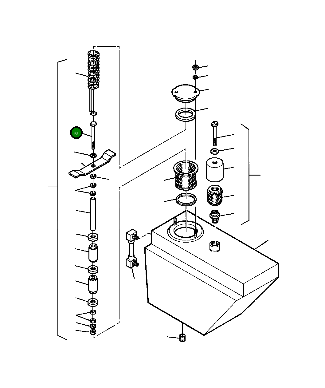 Болт 61 526 Komatsu
