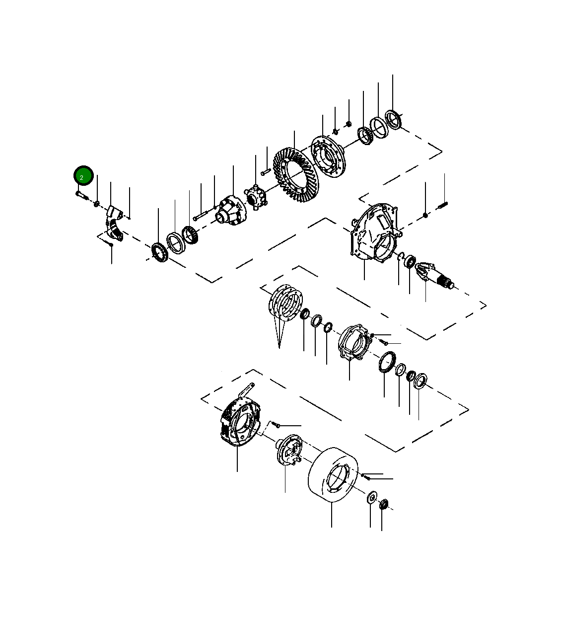 Болт 30 558 R1 Komatsu