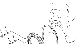 Кронштейн 6667-61-1212 Komatsu