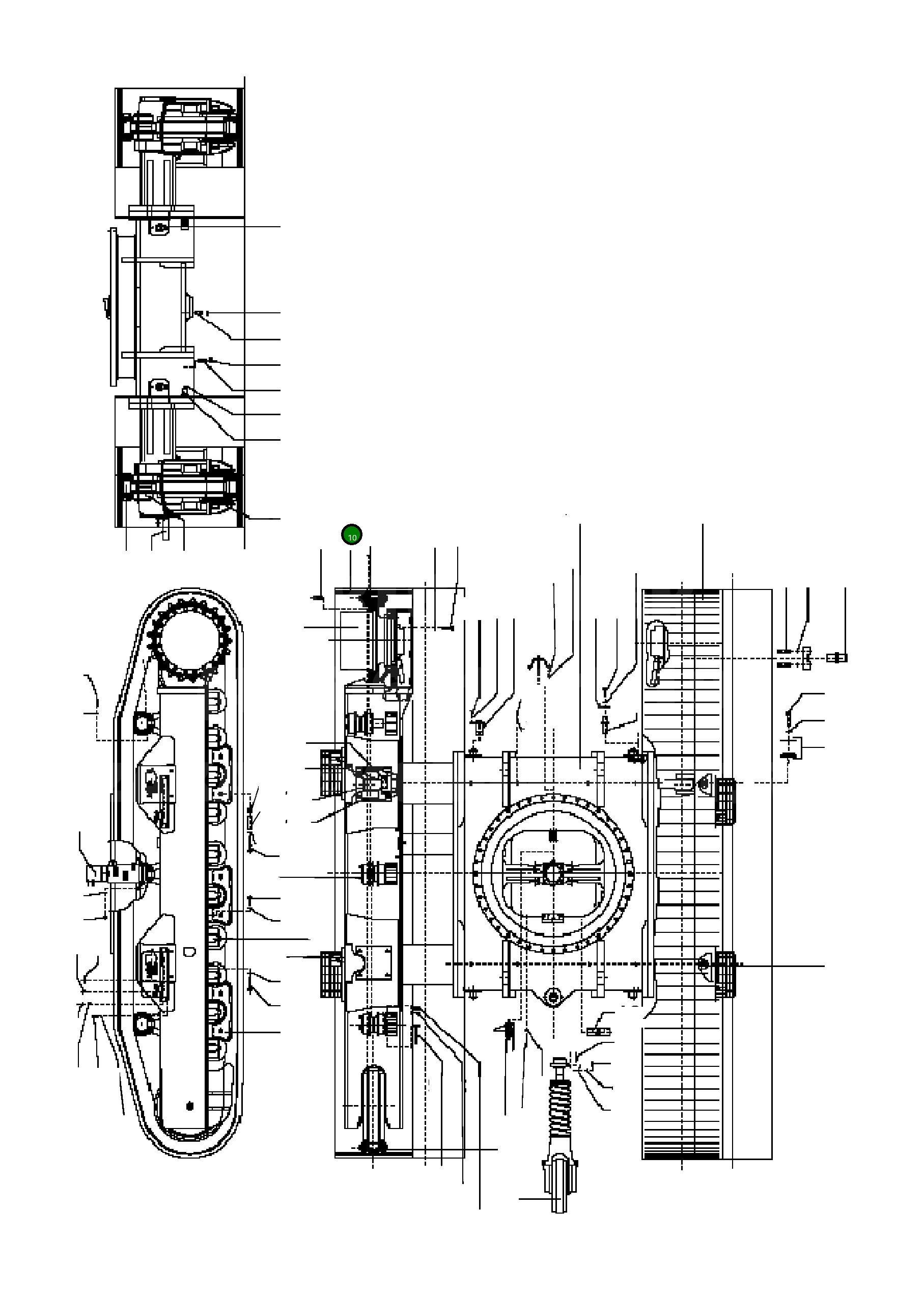 Болт 208-27-51311  Komatsu