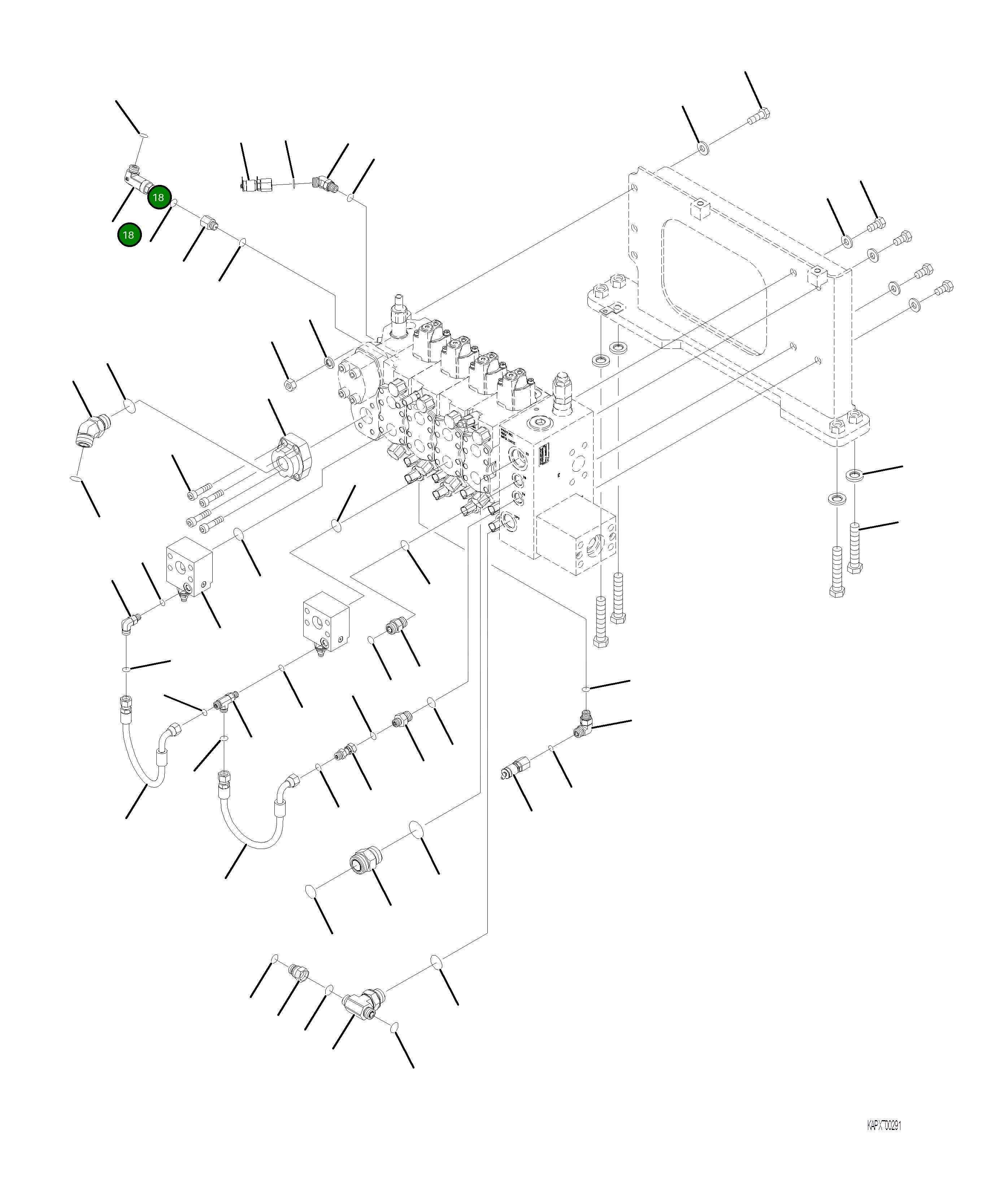 Кольцо уплотнительное (O-Ring) 4A1-60-22840 Komatsu