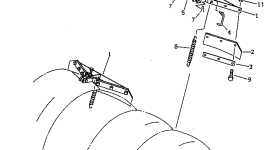 Палец 258-70-15230 Komatsu