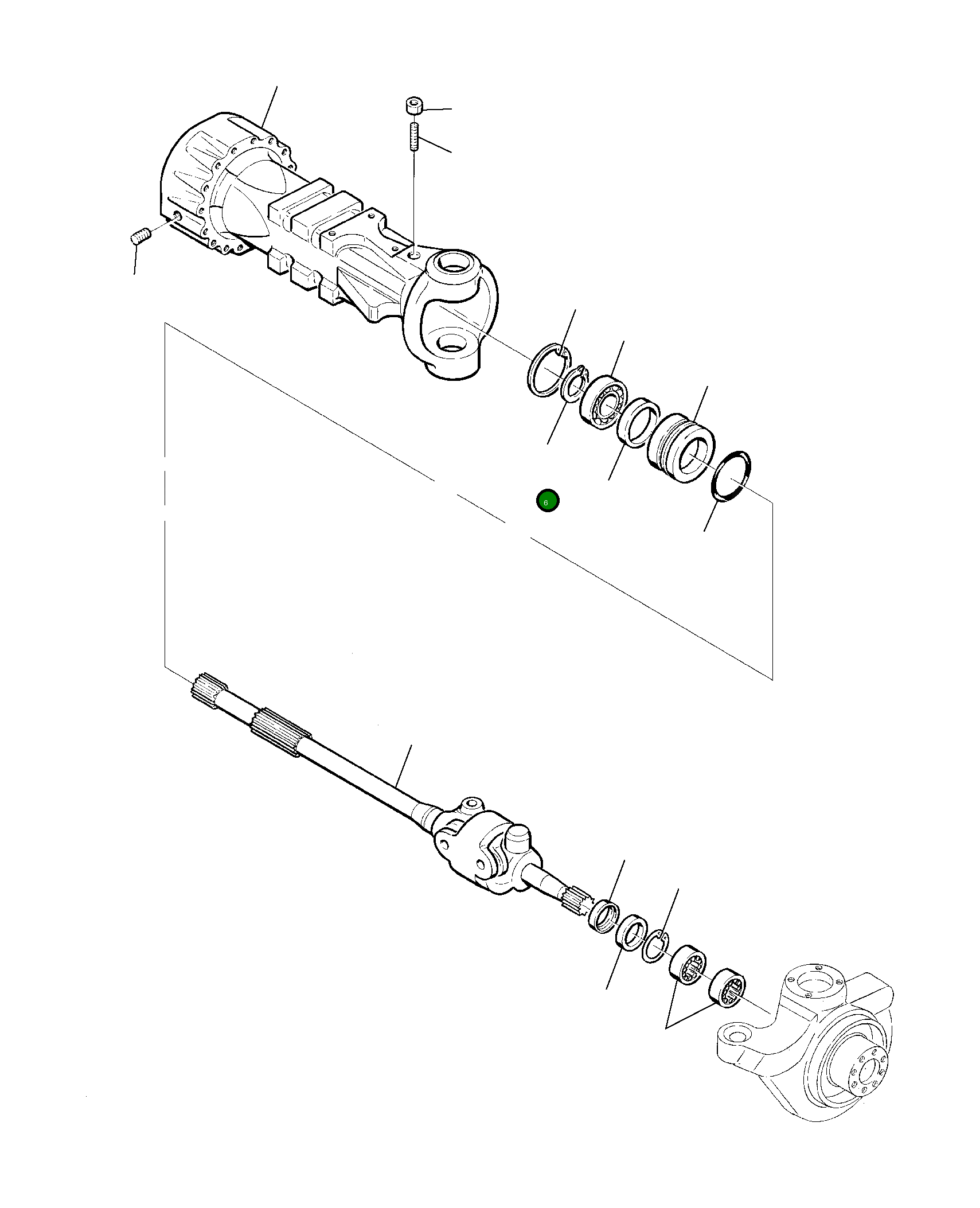 Кольцо 22E-23-11650 Komatsu