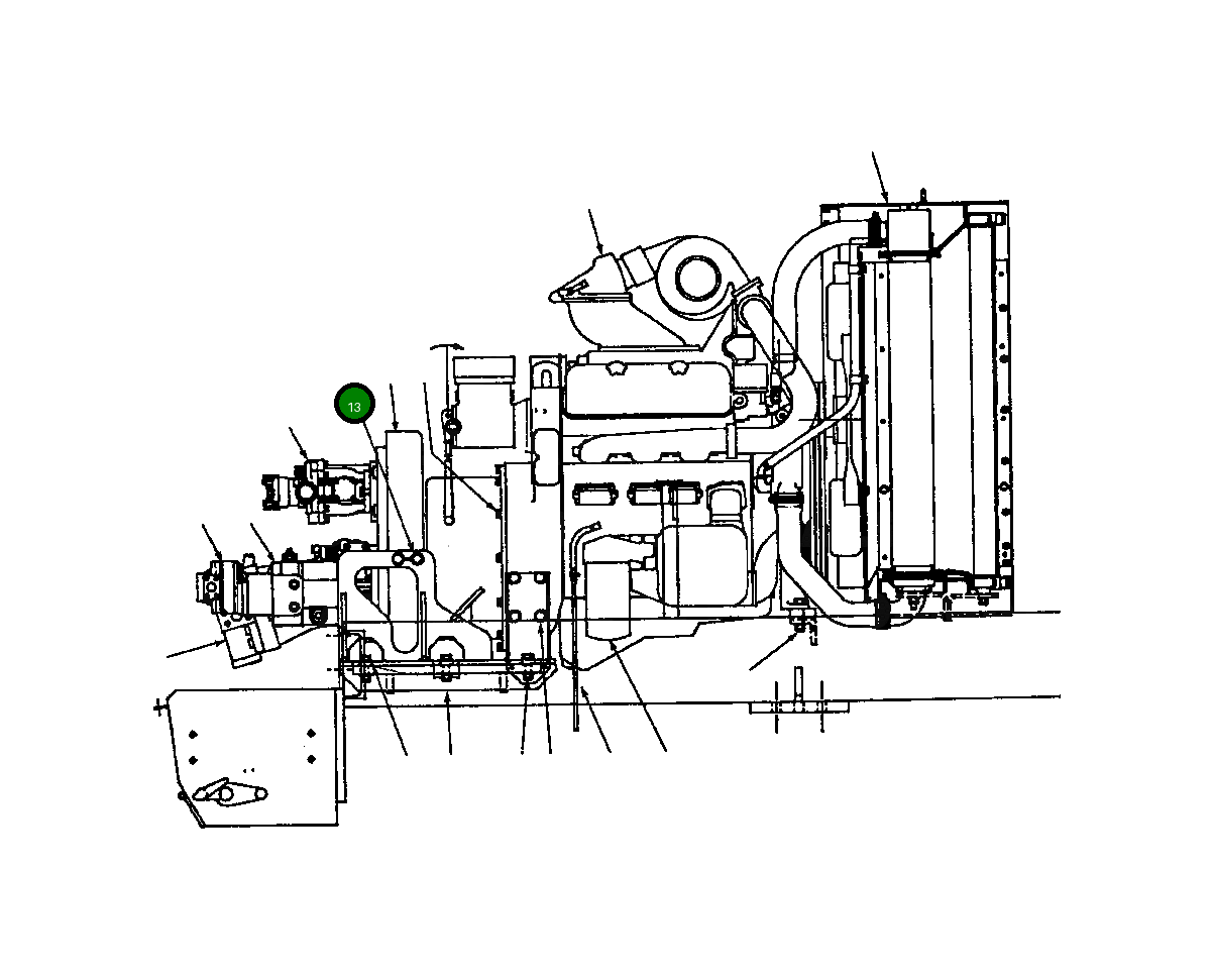 Болт 10 723 Komatsu