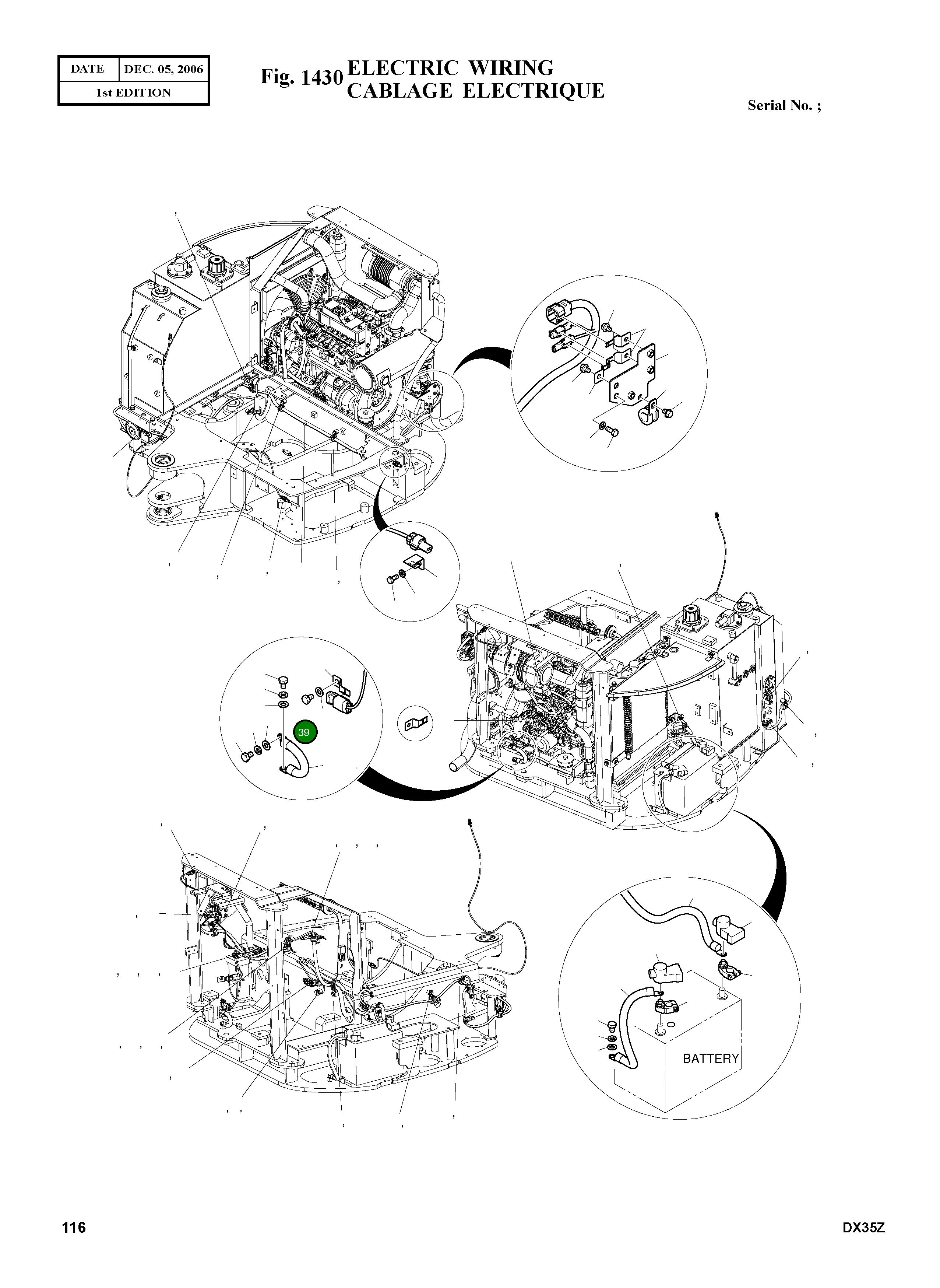 Болт S0511666 Komatsu