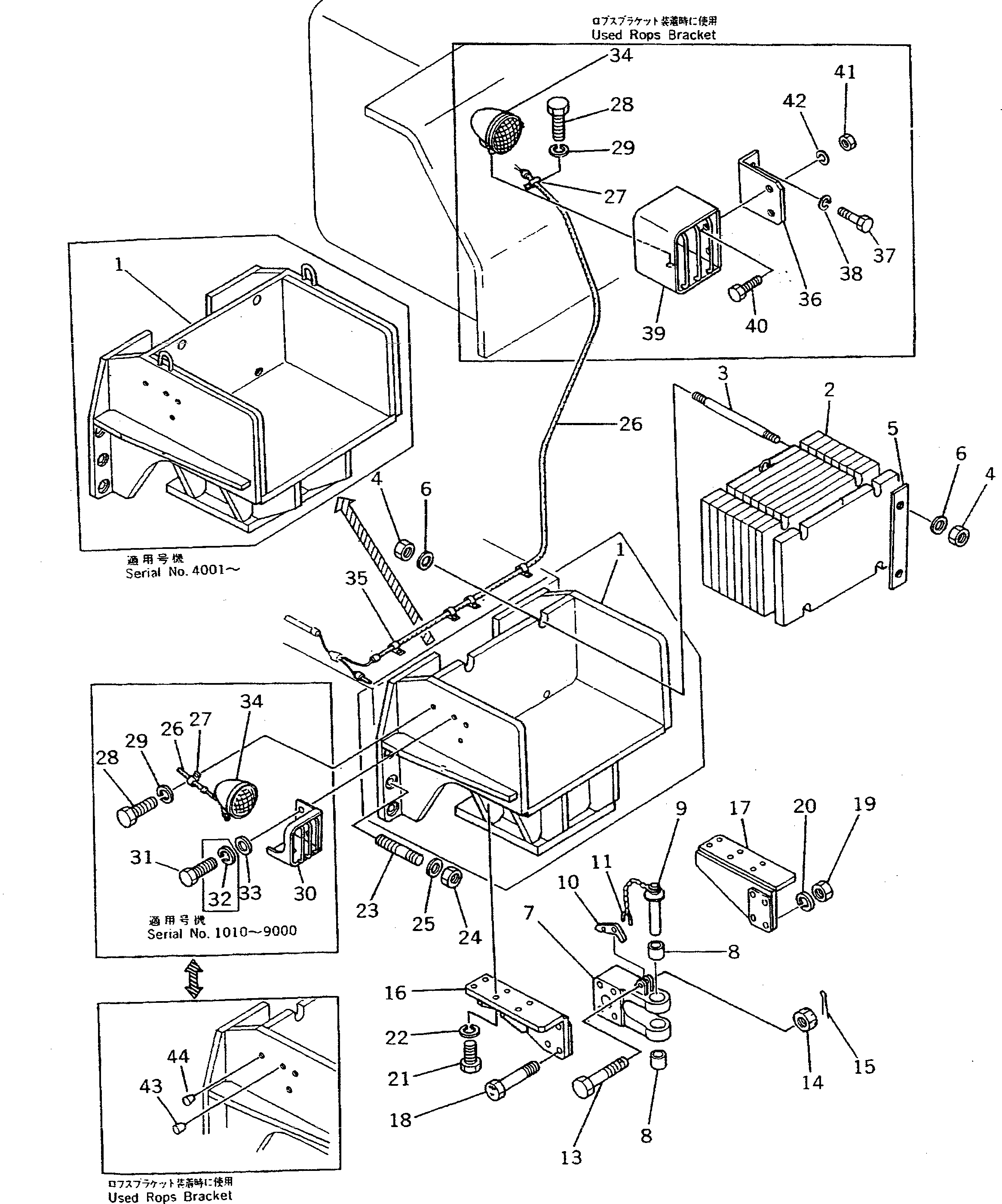 Болт 195-69-12132  Komatsu
