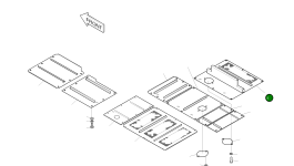 Крышка 2621-3399 Komatsu