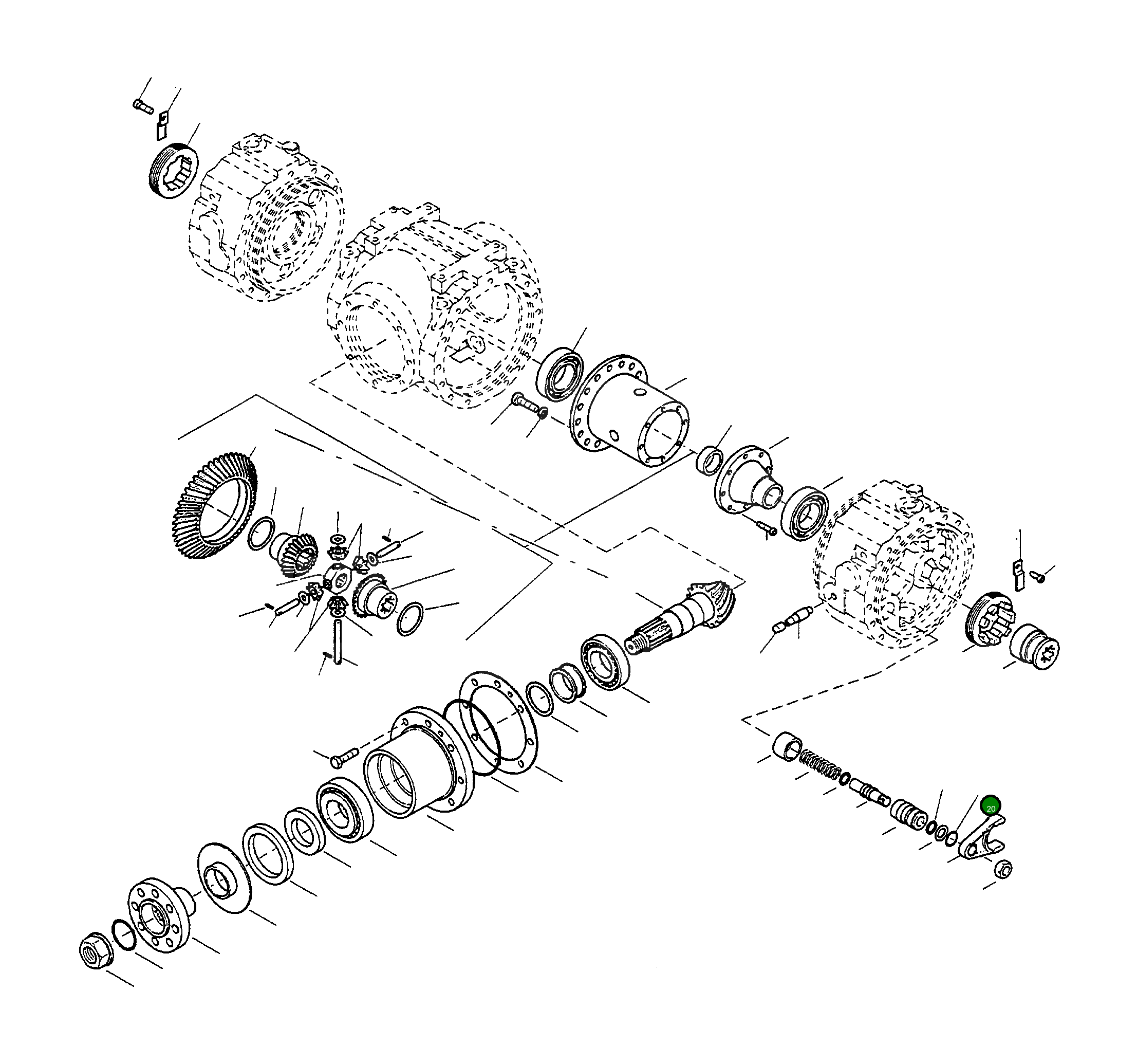 Кольцо уплотнительное (O-Ring) 4916984M1 Komatsu