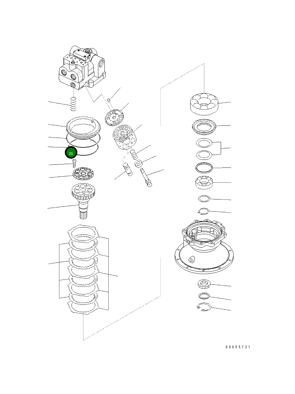 Кольцо уплотнительное (O-Ring) 706-77-91560 Komatsu