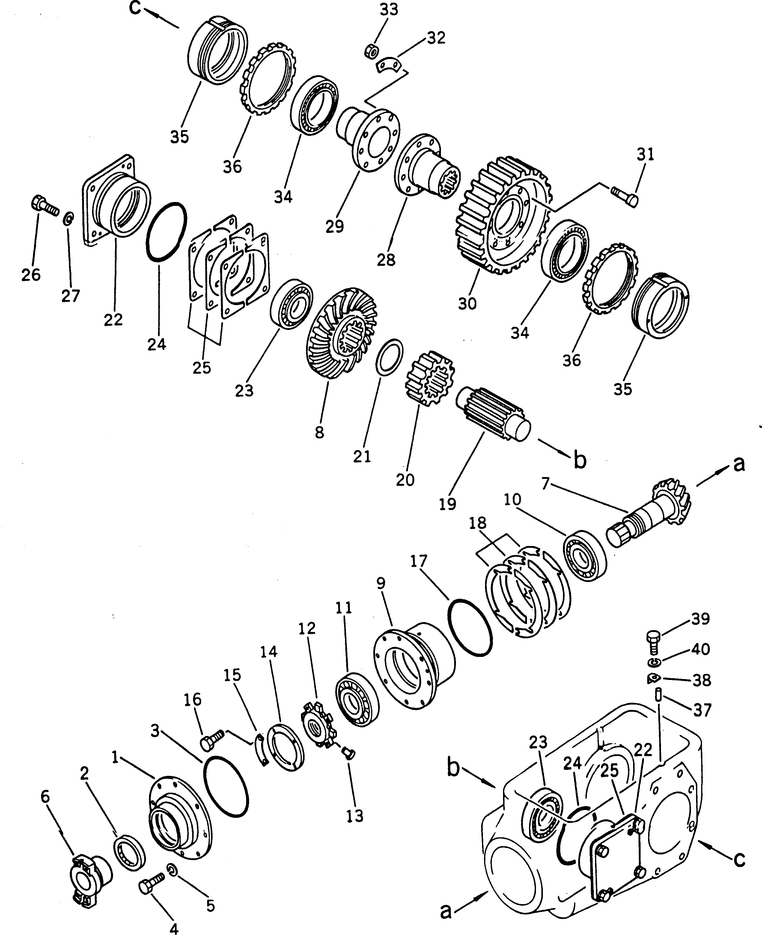 Болт 237-22-11430  Komatsu