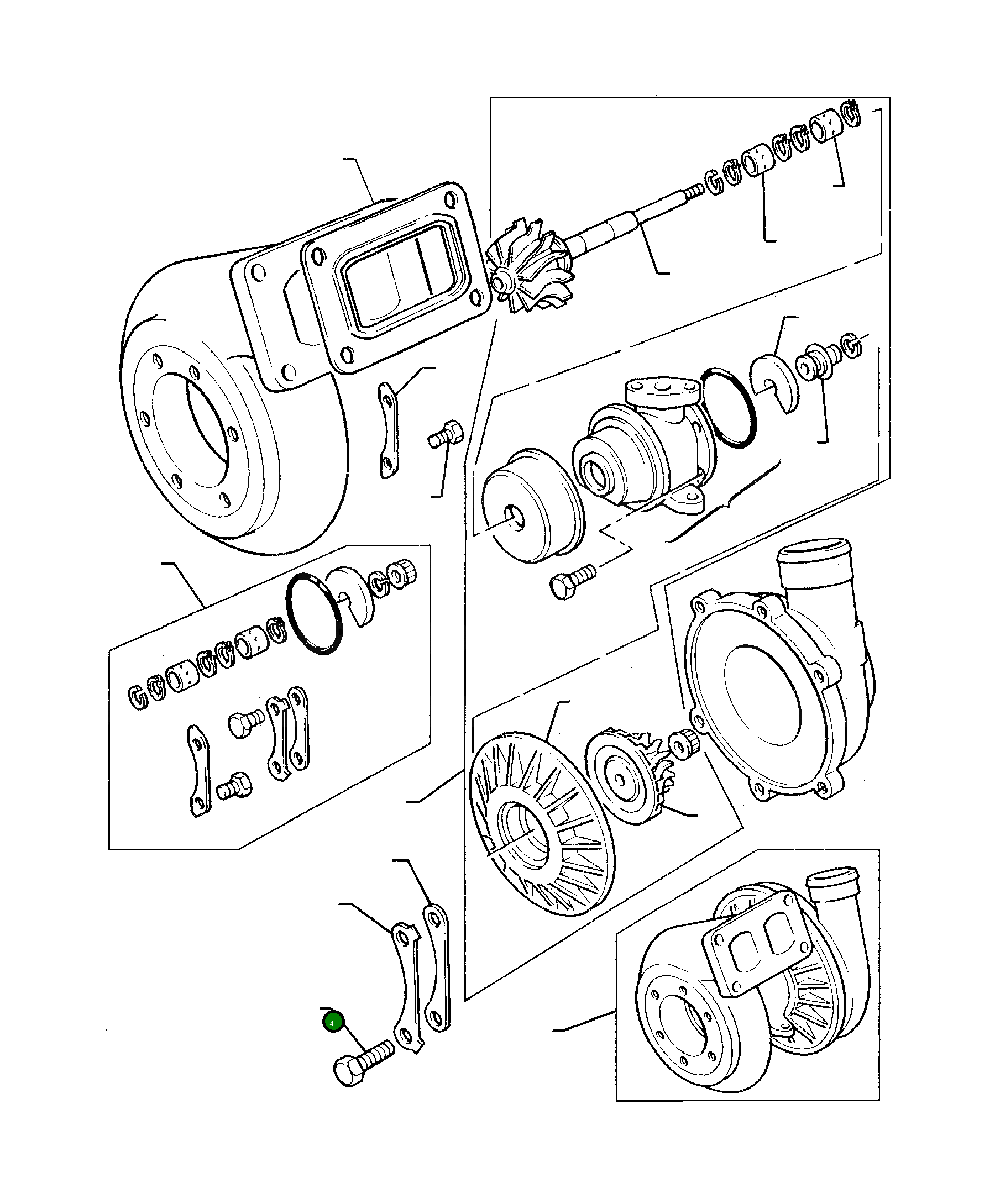 Болт P26741080  Komatsu
