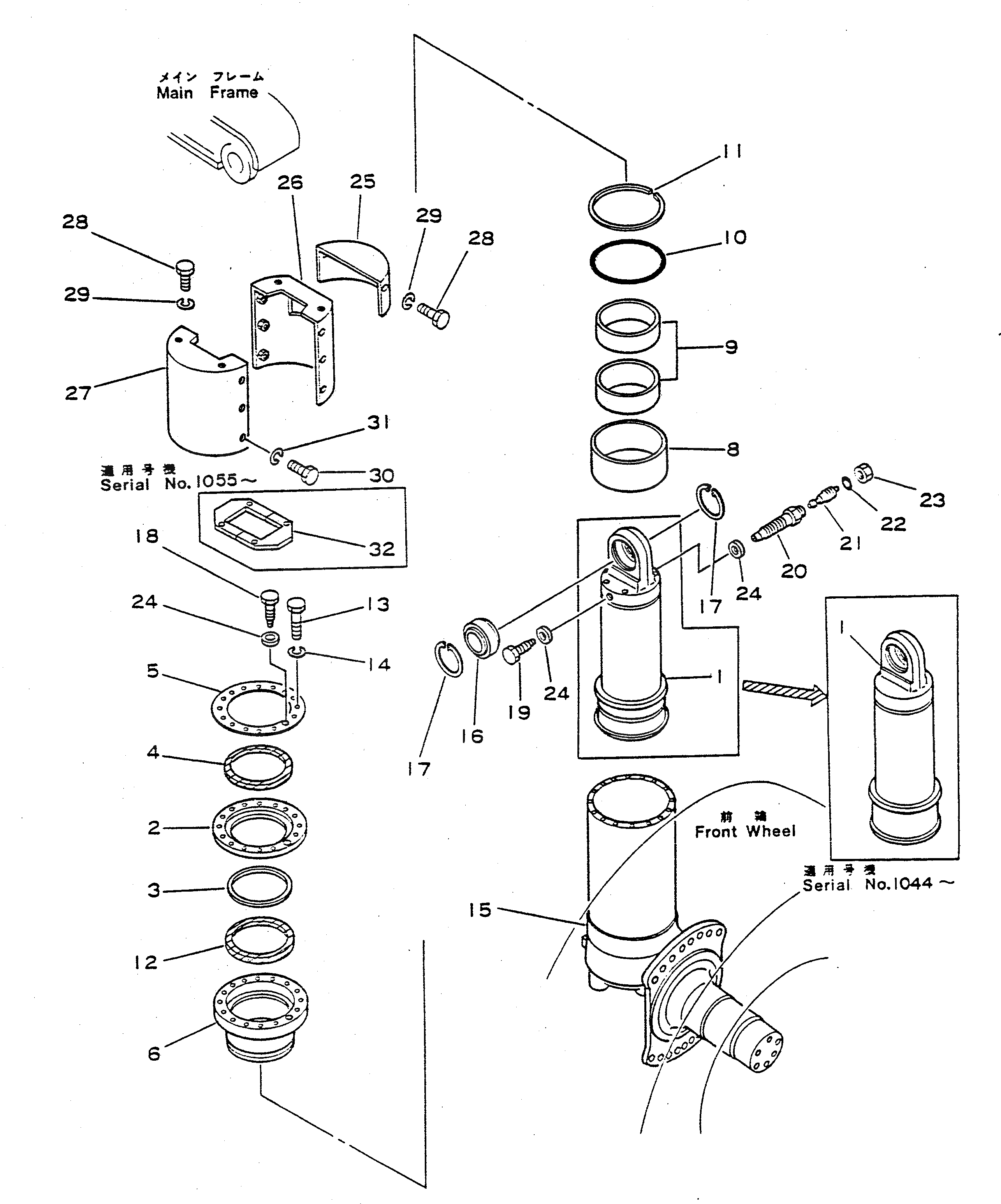 Кольцо 568-50-11171  Komatsu