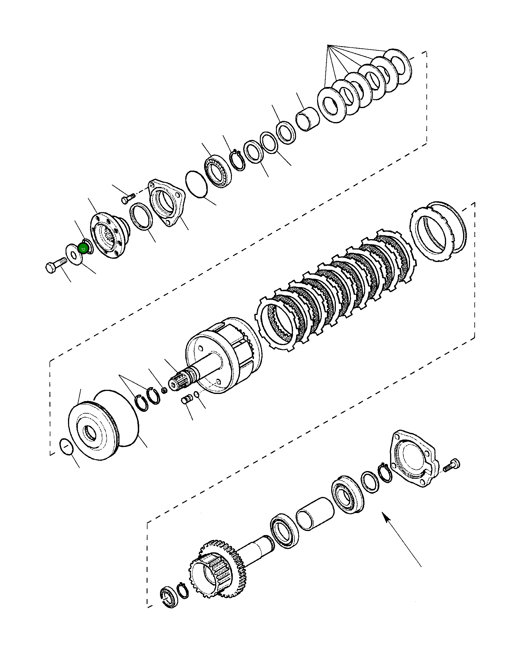 Кольцо уплотнительное (O-Ring) CAO028131 Komatsu
