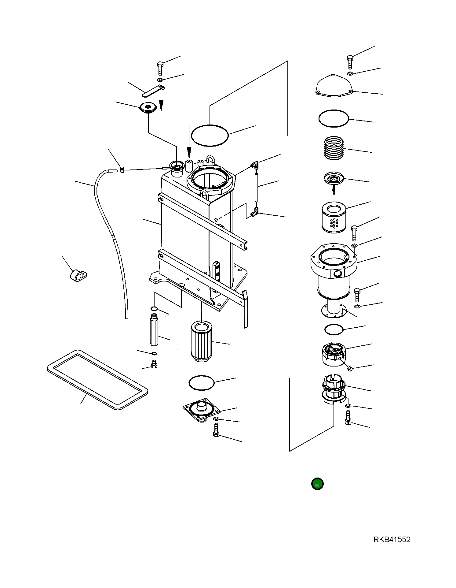 Кольцо уплотнительное (O-Ring) 37B-09-11244 Komatsu