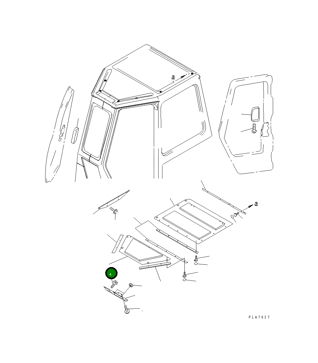 Болт 01435-30162 Komatsu