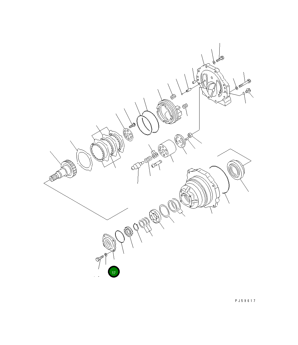 Крышка 706-7E-12111  Komatsu