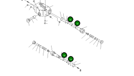 Кольцо TZJB2407T3-P14 Komatsu
