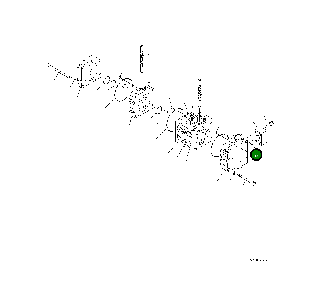 Кольцо уплотнительное (O-Ring) 723-11-18430  Komatsu