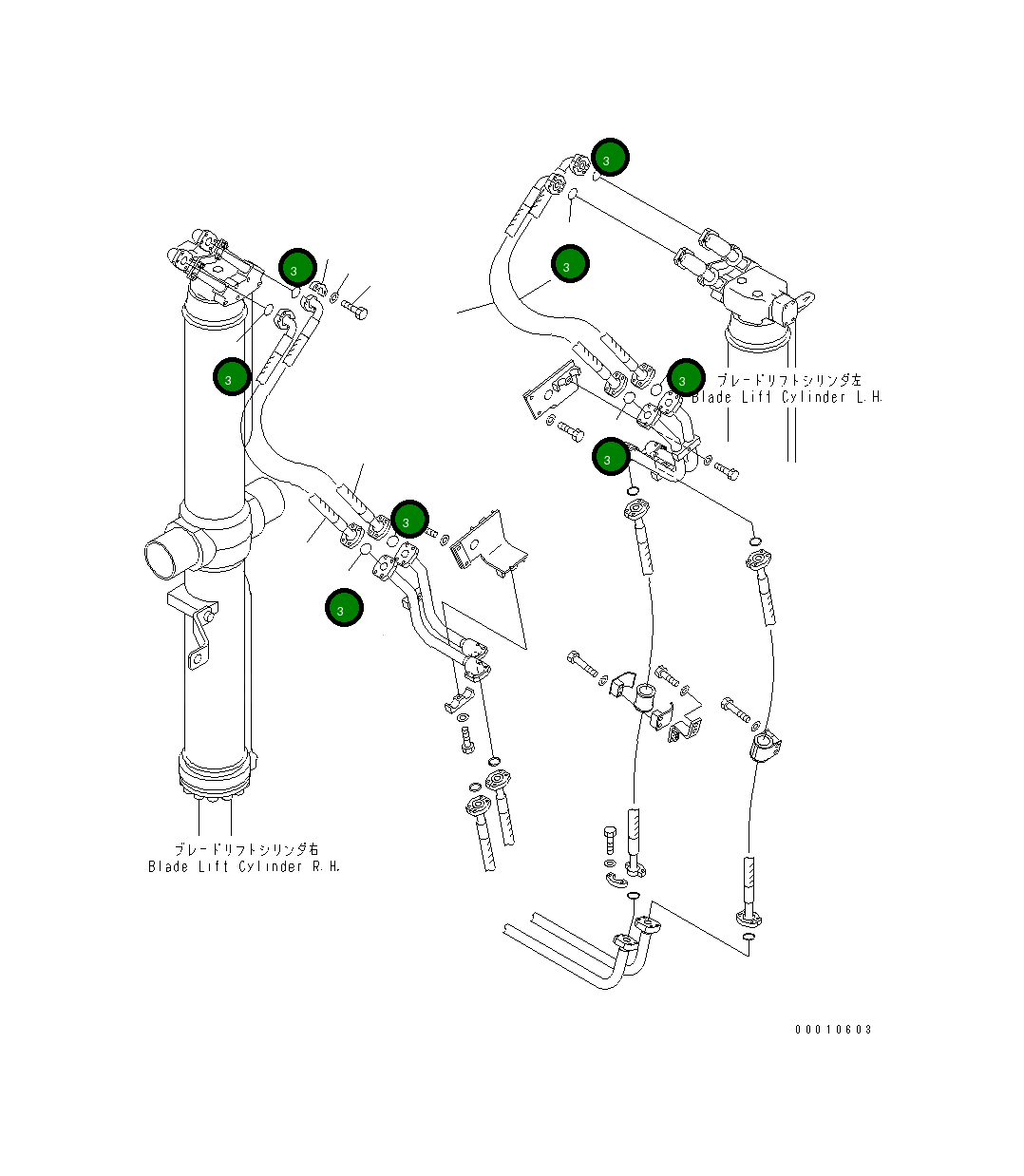 Кольцо уплотнительное (O-Ring) 07000-F3038 Komatsu