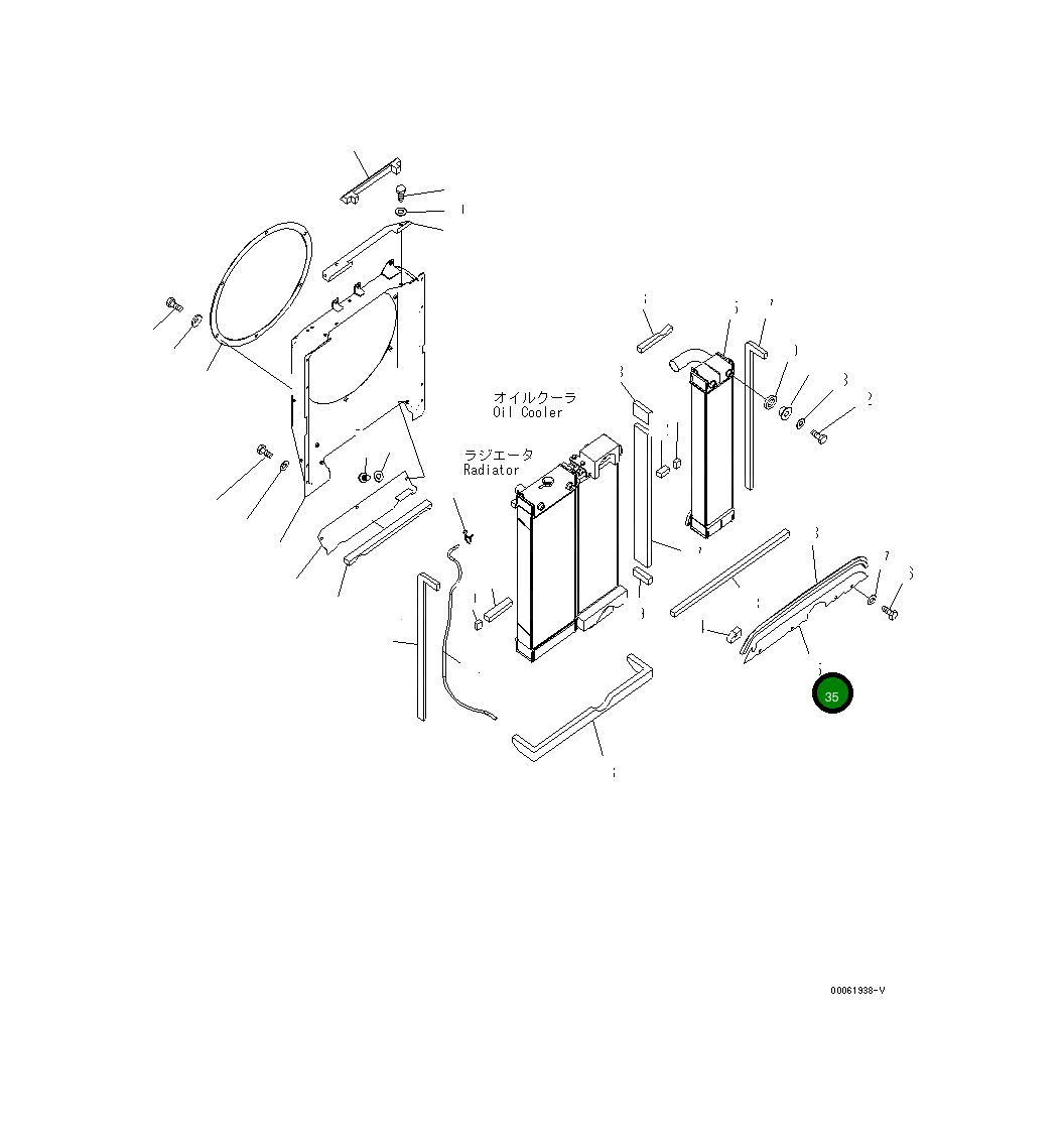 Крышка 20Y-03-42720 Komatsu