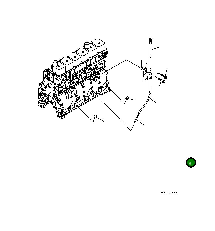 Болт 6742-01-5573 Komatsu