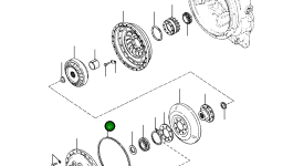 Кольцо уплотнительное (O-Ring) 630 959 C1  Komatsu