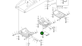 Крышка 195-54-56140 Komatsu