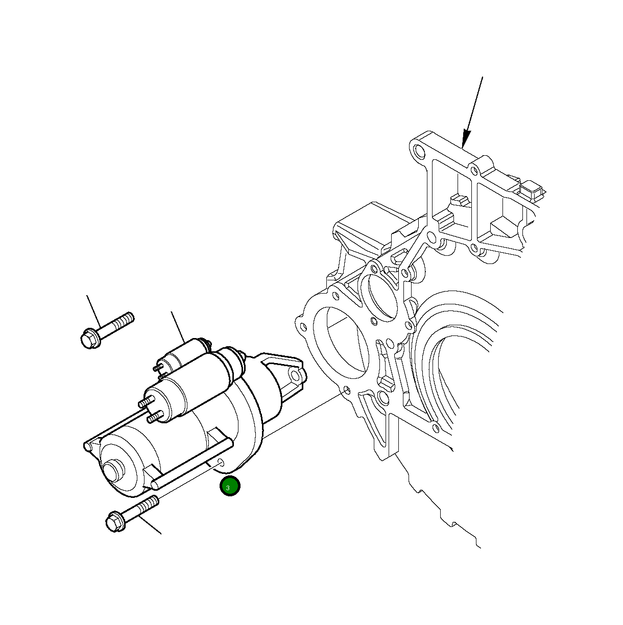 Болт EA18139524 Komatsu