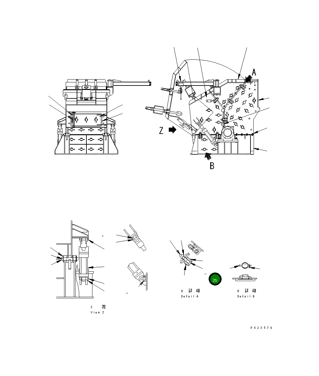 Болт KHK0539401 Komatsu