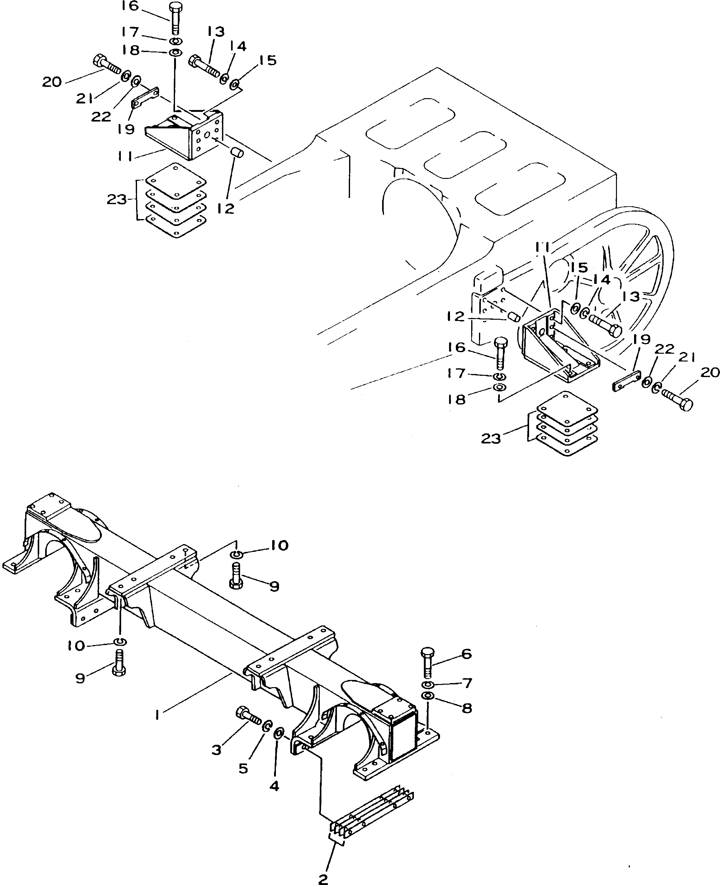 Болт 01018-02490 Komatsu