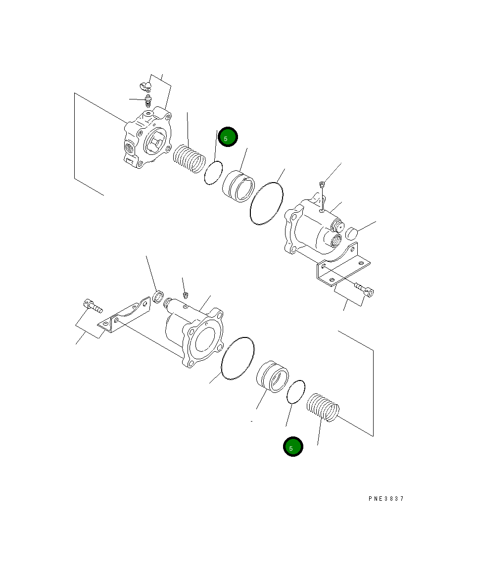 Кольцо уплотнительное (O-Ring) 424-35-15240 Komatsu