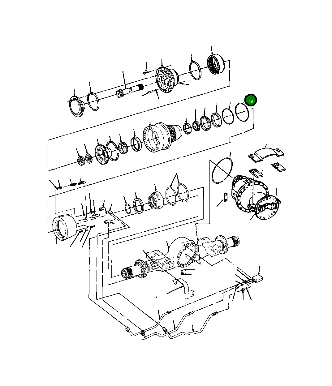 Кольцо уплотнительное (O-Ring) 1112 990 C2 Komatsu