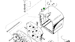 Крышка 1444367X1 Komatsu