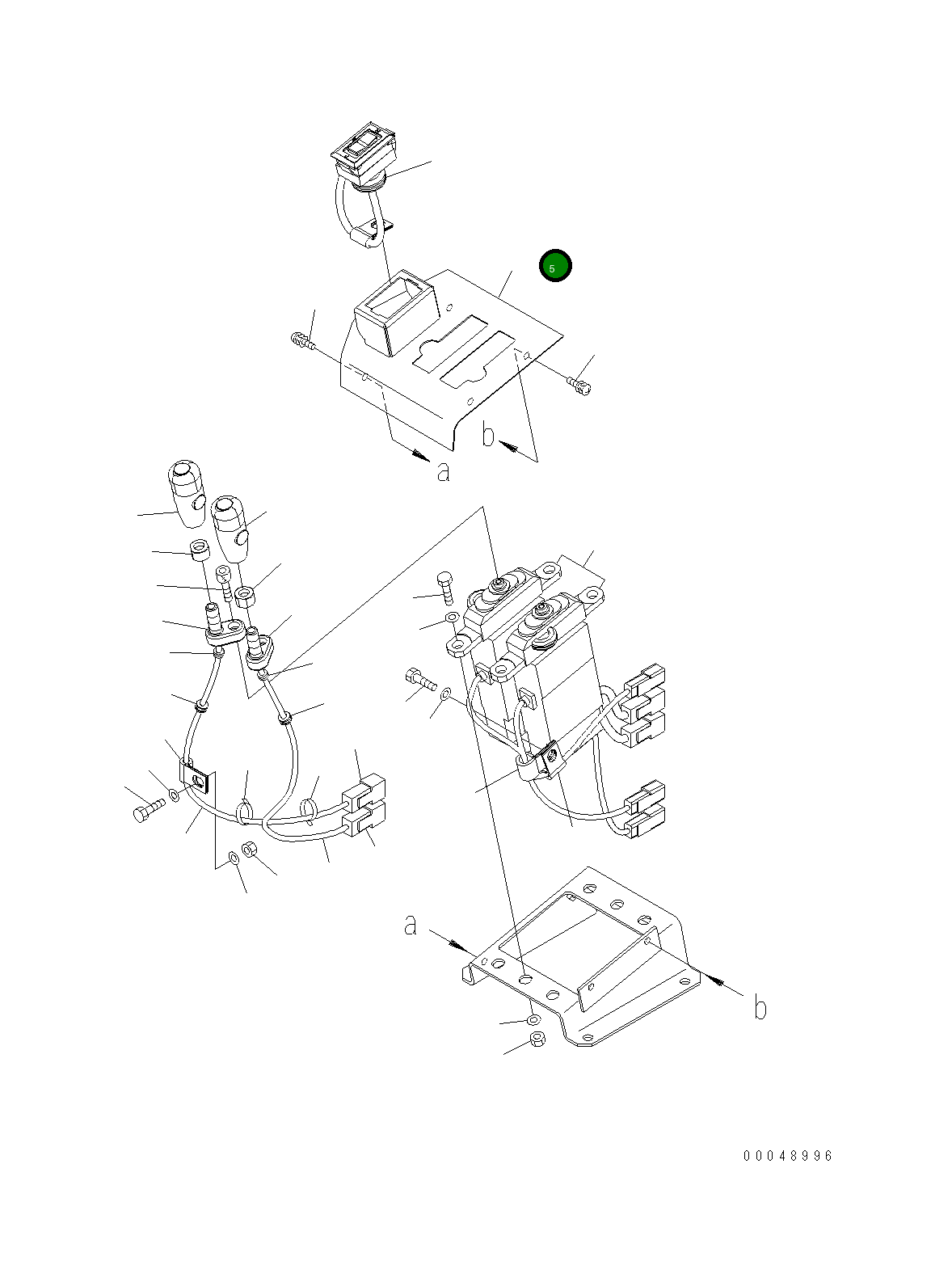 Крышка 425-43-31134 Komatsu