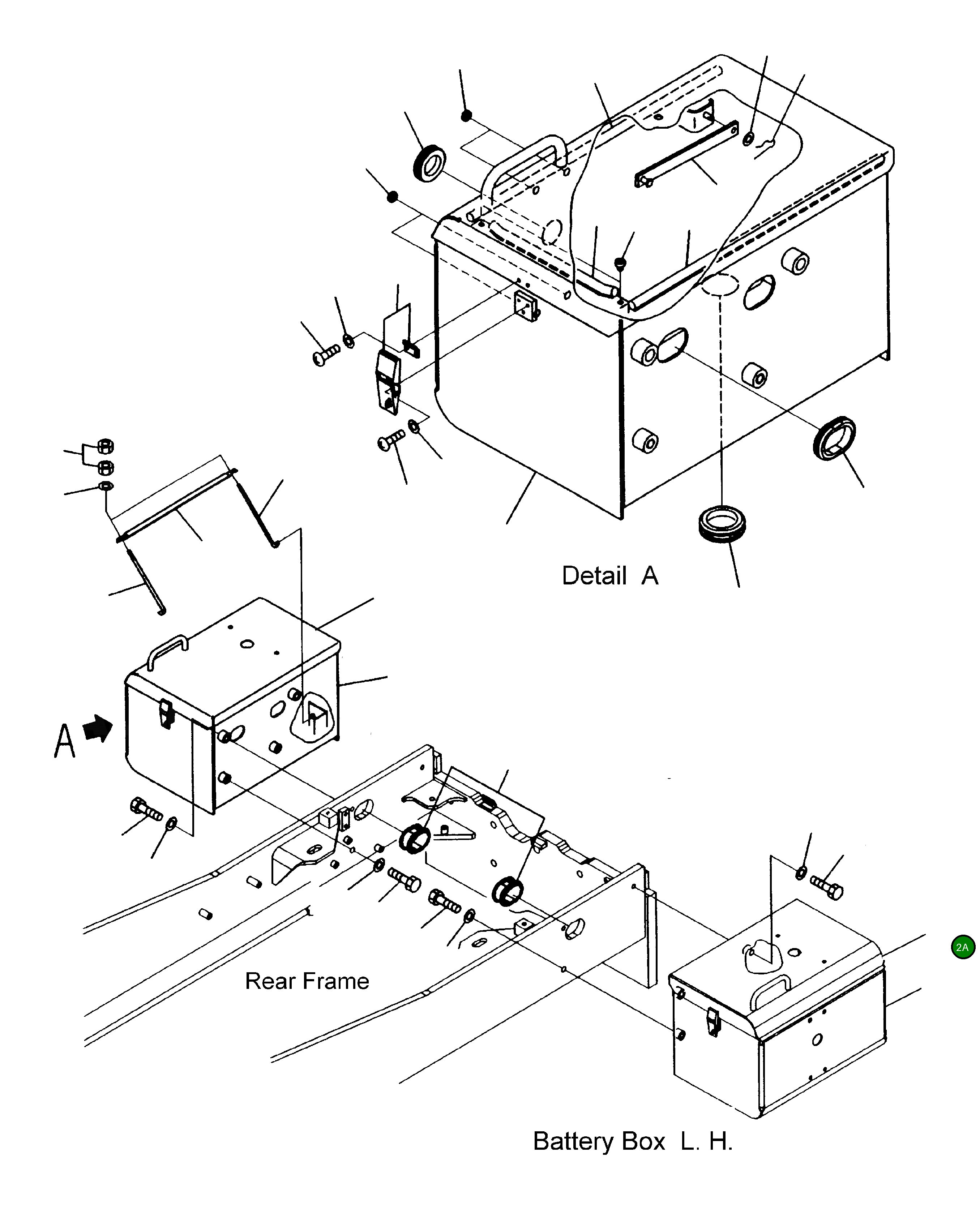 Крышка 421-06-H0P31 Komatsu