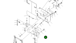 Крышка 195-54-72540 Komatsu