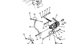 Кронштейн 6679-22-6310 Komatsu