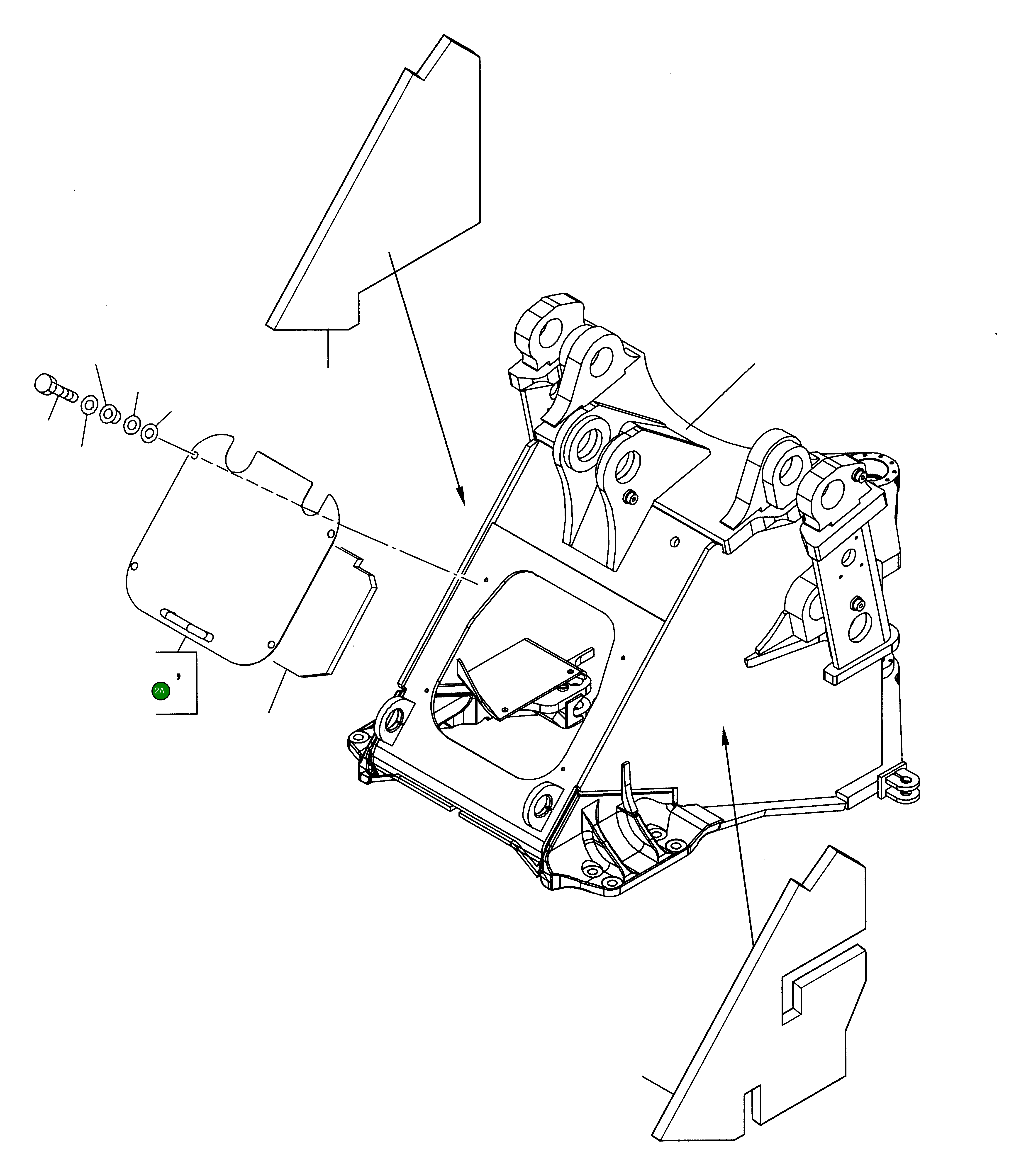 Крышка 421-877-3260 Komatsu