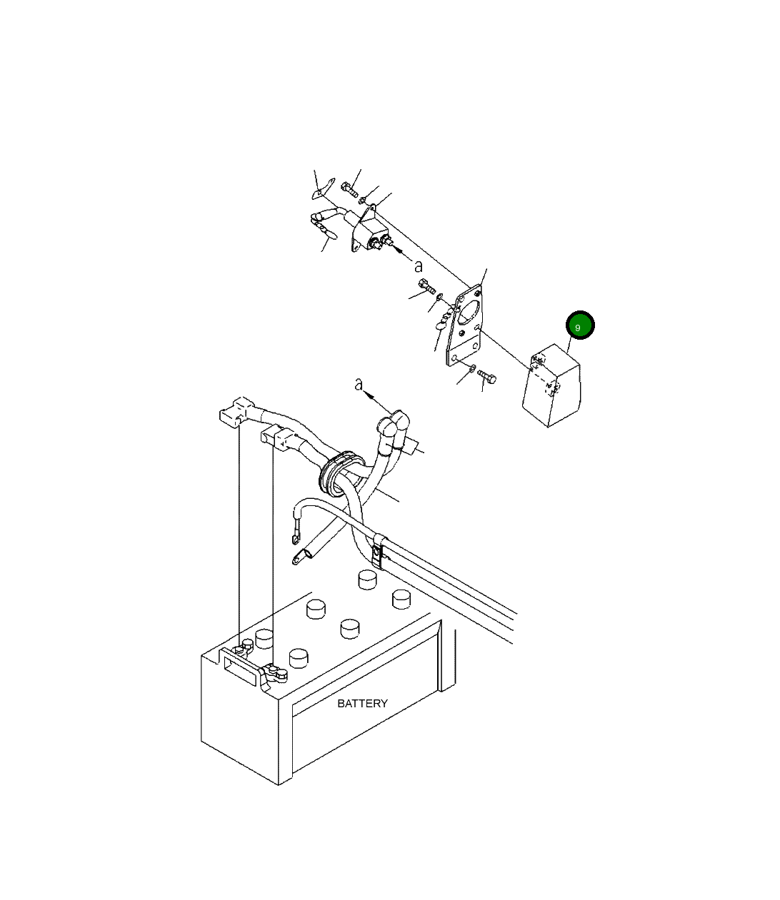 Крышка 425-06-32172 Komatsu