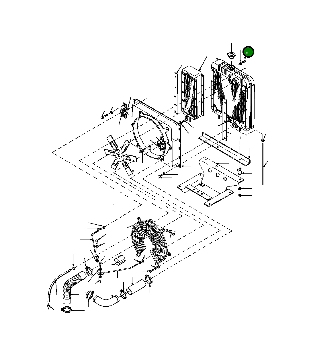 Болт 181 086 Komatsu