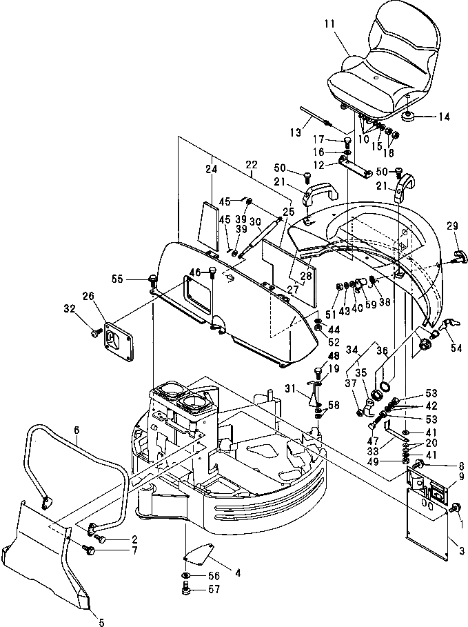 Болт YM172986-65580  Komatsu