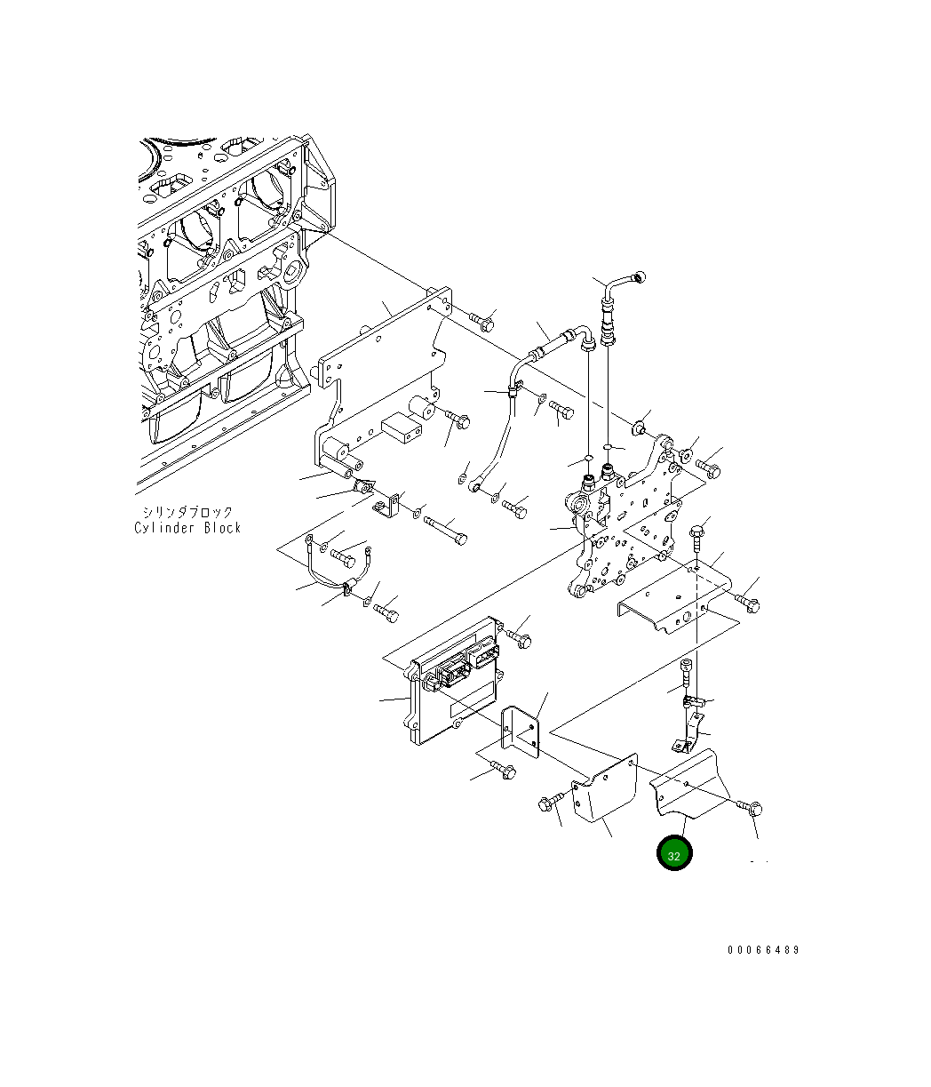 Крышка 6245-81-9390 Komatsu