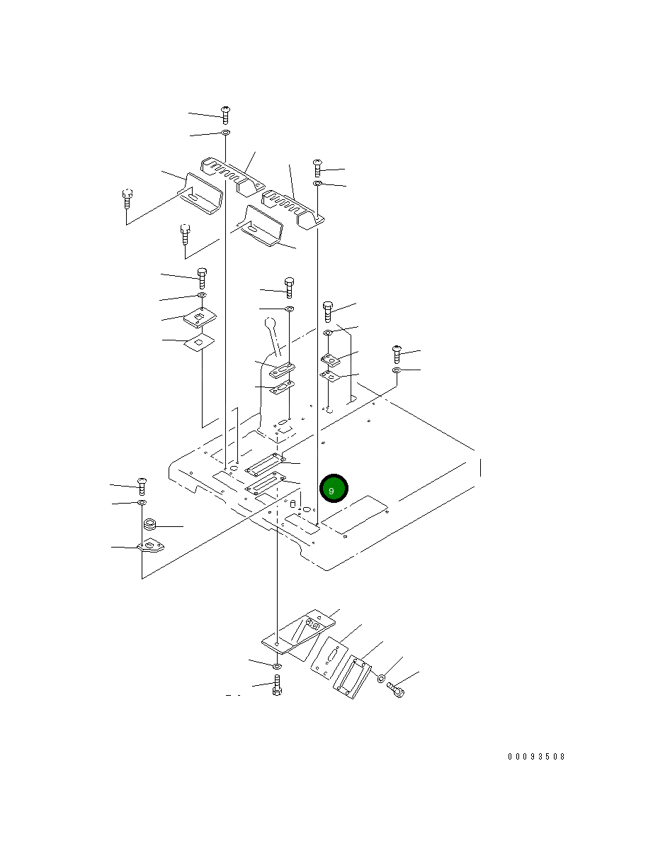 Крышка 23A-43-18870 Komatsu