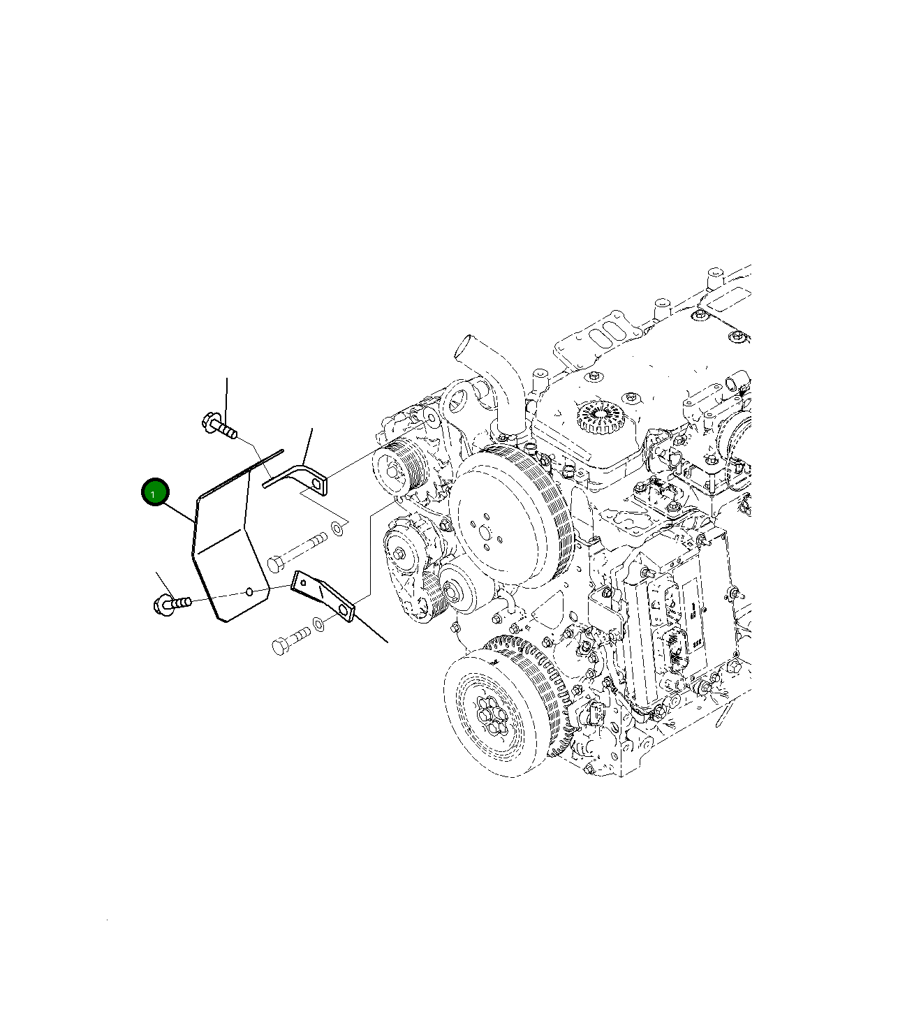Крышка 6754-81-6440 Komatsu