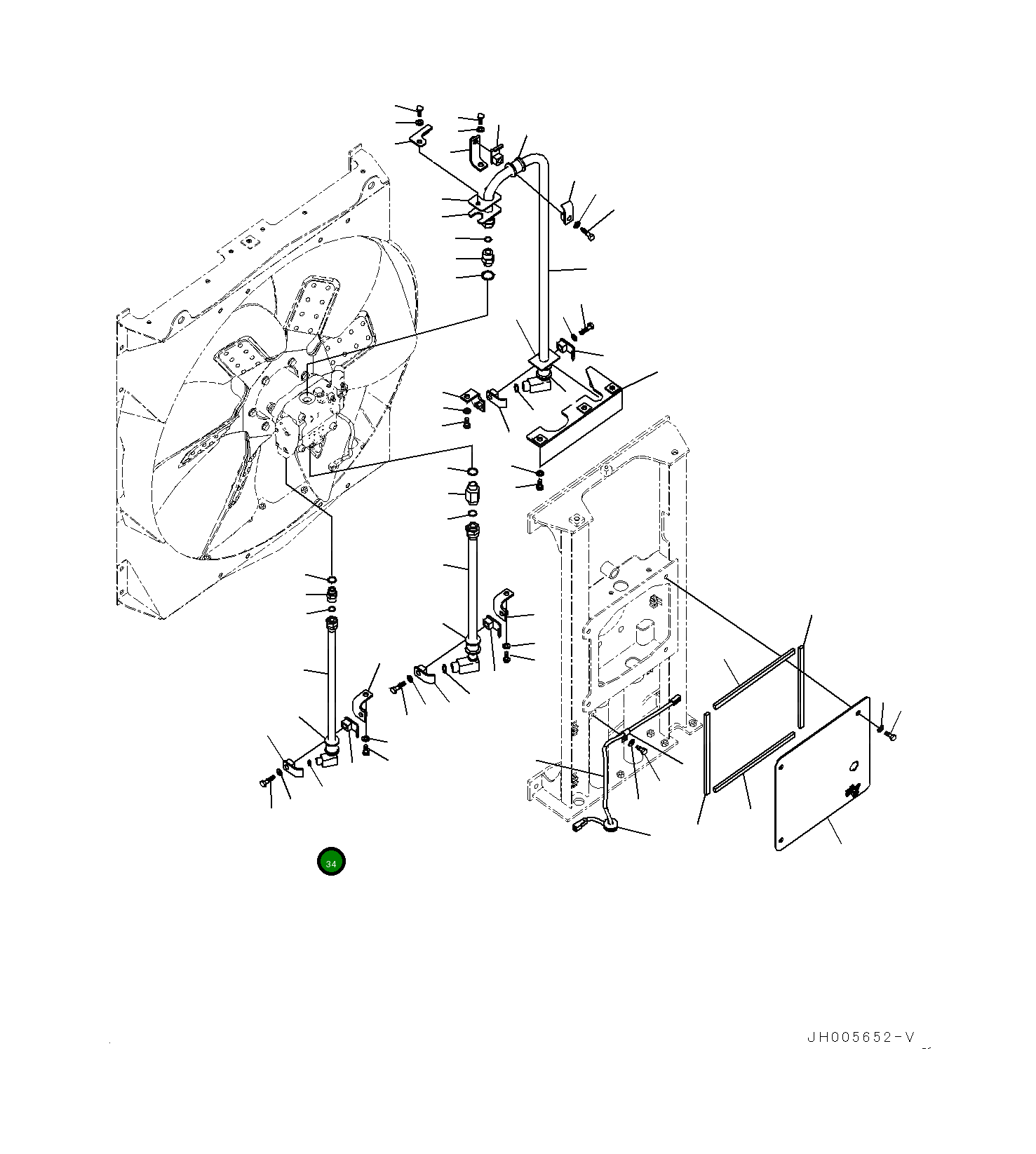 Кольцо уплотнительное (O-Ring) 02896-61012 Komatsu
