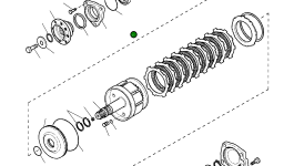 Кольцо уплотнительное (O-Ring) CAO028528 Komatsu