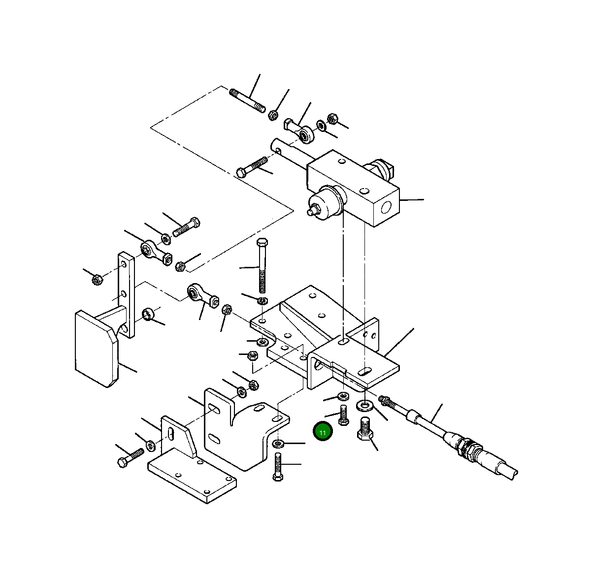 Болт 152 778 Komatsu